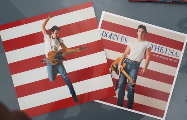 Bruce Springsteen - Born In The U.S.A. (LP, Album, Ltd, RE, Red)