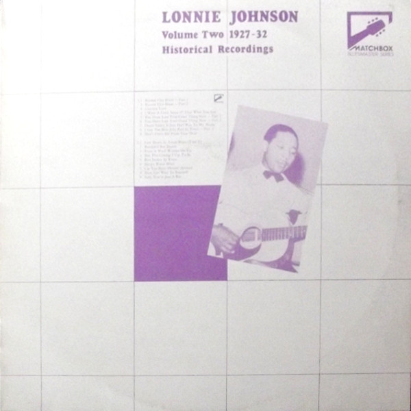Lonnie Johnson (2) - Volume Two 1927-32: Historical Recordings (LP, Comp, Mono)