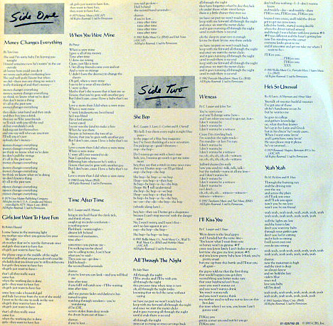 Cyndi Lauper - She's So Unusual (LP, Album)