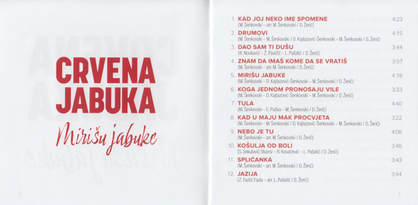 Crvena Jabuka - MiriÅ¡u Jabuke (CD, Album)