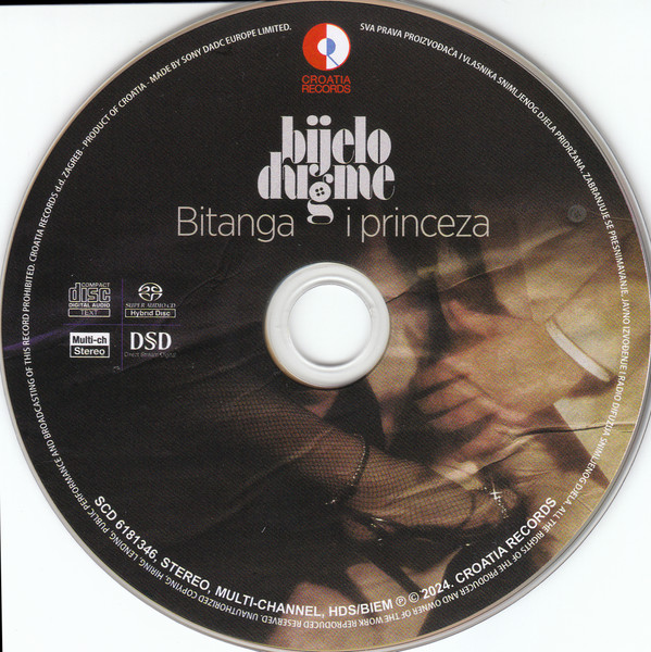 Bijelo Dugme - Bitanga I Princeza (SACD, Hybrid, Multichannel, Album, RE, RM)