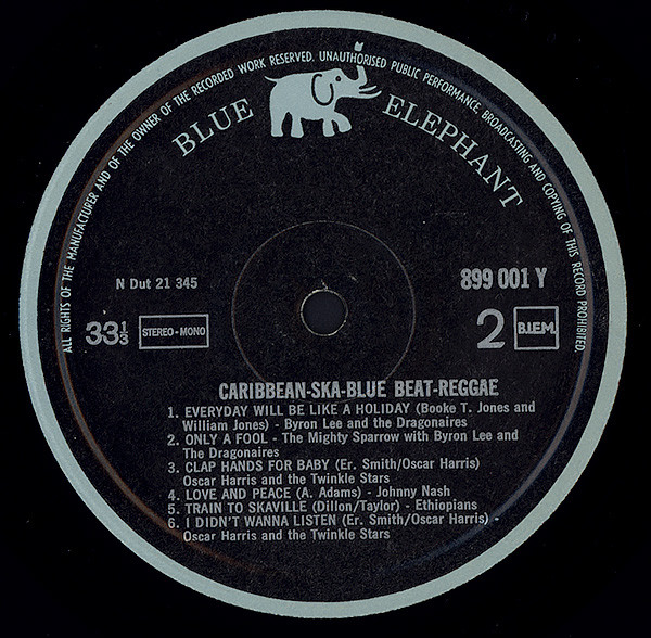 Various - Caribbean - Ska - Blue Beat - Reggae (LP, Comp)