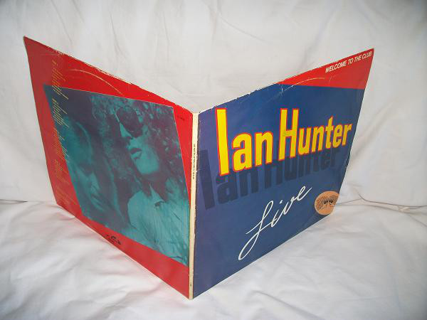 Ian Hunter - Welcome To The Club - Live (2xLP, Album)