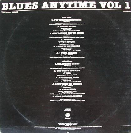 Various - Blues Anytime Vol 1 (LP, Comp)