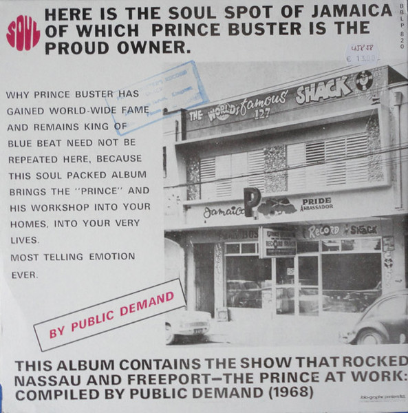 Prince Buster - She Was A Rough Rider (LP, RE)