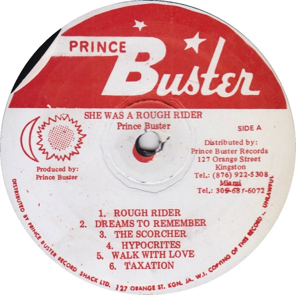 Prince Buster - She Was A Rough Rider (LP, RE)