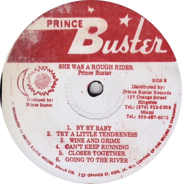 Prince Buster - She Was A Rough Rider (LP, RE)
