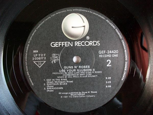 Guns N' Roses - Use Your Illusion 2 (2xLP, Album)
