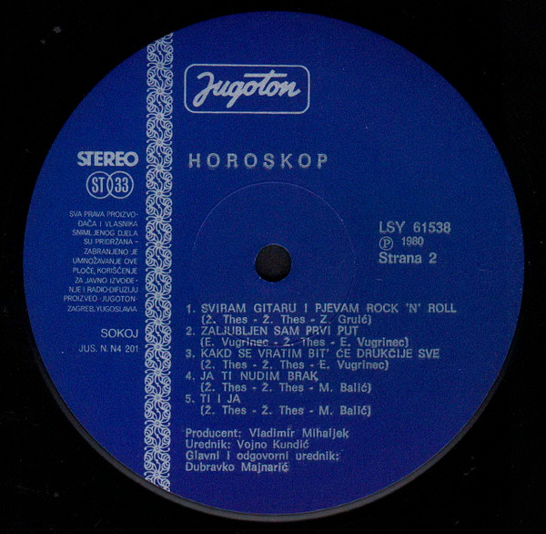 Horoskop - Horoskop (LP, Album)