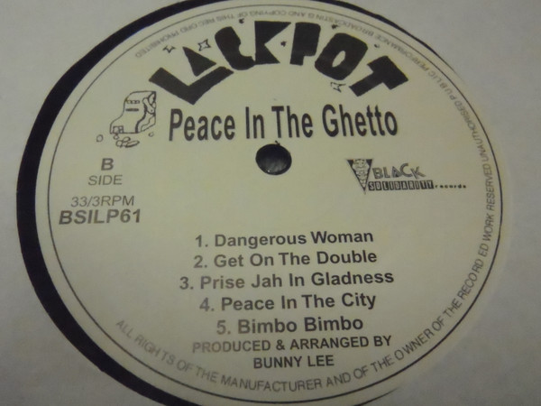 Tapper Zukie - Peace In The Ghetto (LP, Album, RE)