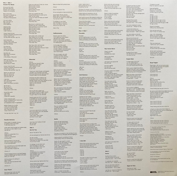 Red Hot Chili Peppers - Californication (LP, Red + LP, Blu + Album, Ltd, RE, RP, 25t)