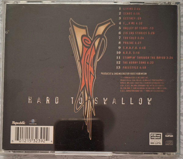 Vanilla Ice - Hard To Swallow (CD, Album)