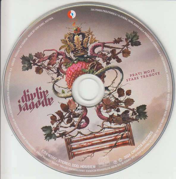 Divlje Jagode - Prati Moje Stare Tragove  (CD, Album, Dig)