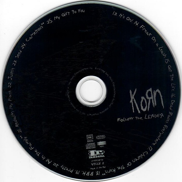 Korn - Follow The Leader (CD, Album)