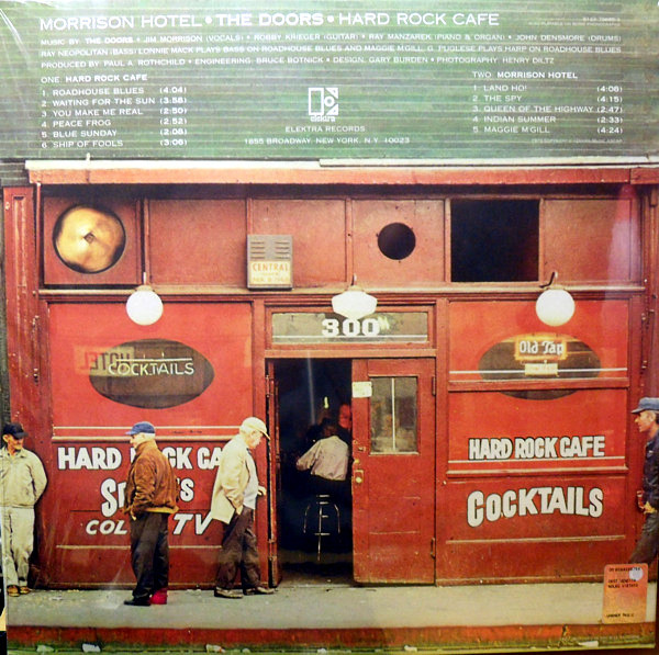 The Doors - Morrison Hotel (LP, Album, RE, Gat)