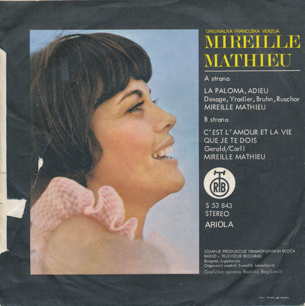 Mireille Mathieu - La Paloma, Adieu (7