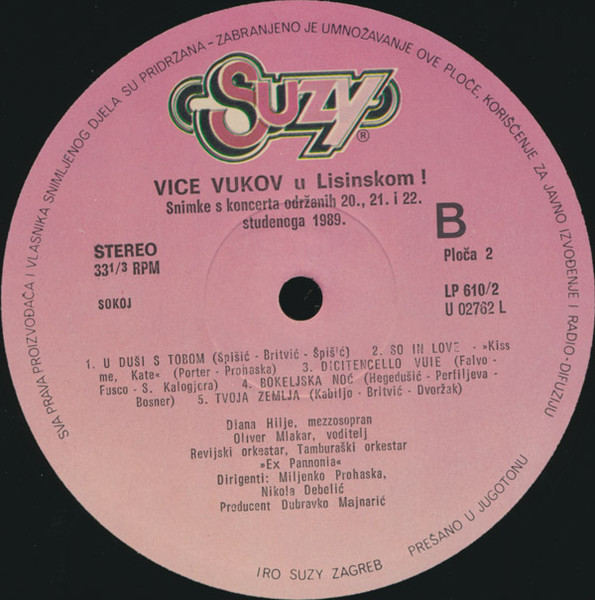 Vice Vukov - Vice Vukov U 