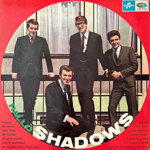 The Shadows - Hallo, Shadows (LP, Comp, Mono, blu)