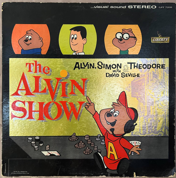 The Chipmunks, Alvin, Simon & Theodore* With David Seville - The Alvin Show (LP, Album)