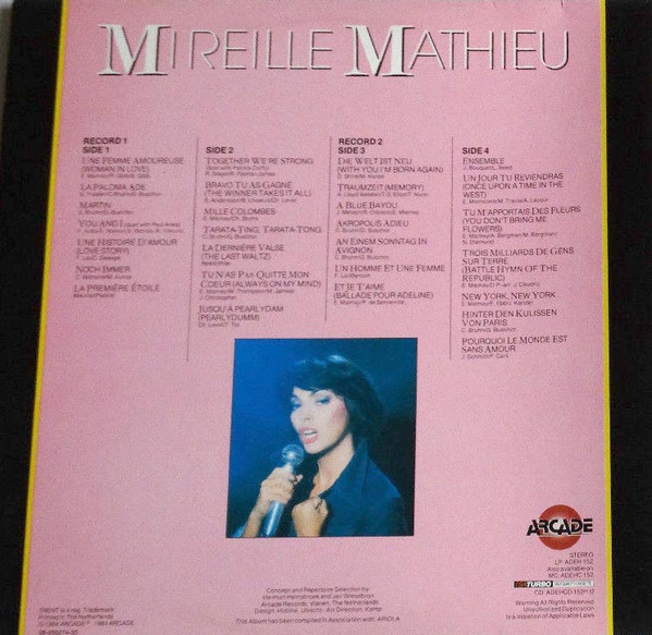 Mireille Mathieu - Mireille Mathieu (2xLP, Comp)