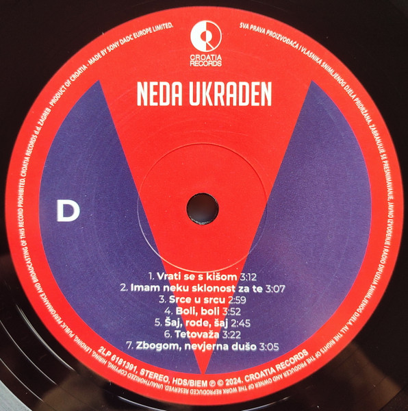 Neda Ukraden - 25 Greatest Hits - Neda Ukraden (2xLP, Comp, Gat)