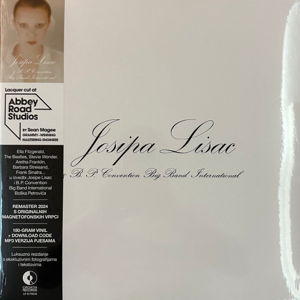 Josipa Lisac & B. P. Convention Big Band International* - Josipa Lisac & B. P. Convention Big Band International (LP, Album, RM, OBI)