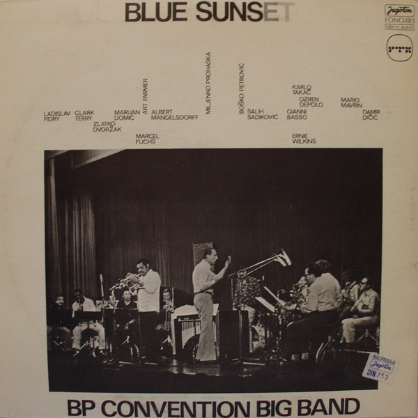BP Convention Big Band* - Blue Sunset (LP, Album, Gat)