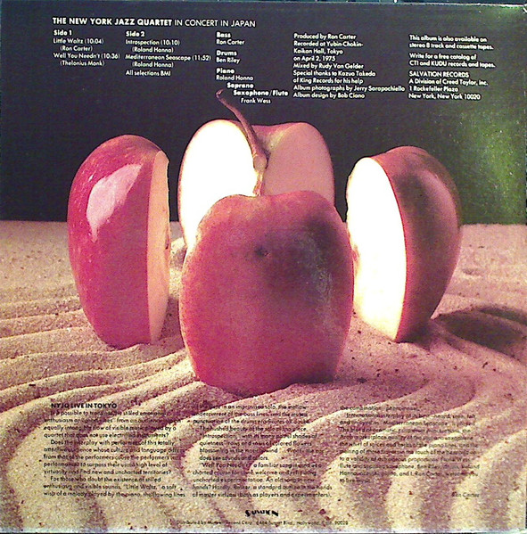 New York Jazz Quartet - In Concert In Japan (LP, Album)