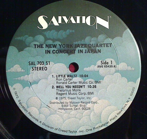 New York Jazz Quartet - In Concert In Japan (LP, Album)