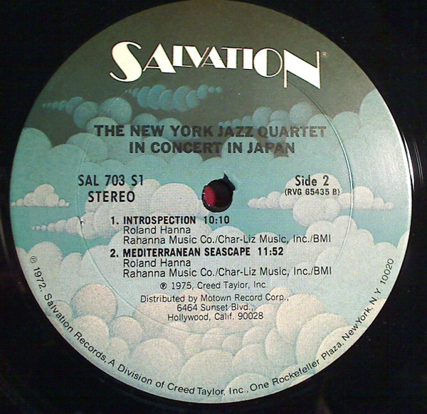 New York Jazz Quartet - In Concert In Japan (LP, Album)