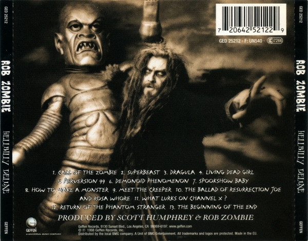 Rob Zombie - Hellbilly Deluxe (CD, Album)