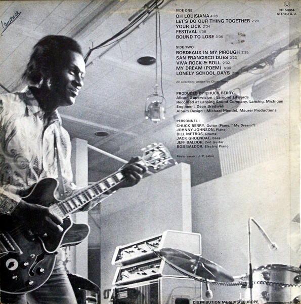 Chuck Berry - San Francisco Dues (LP, Album)