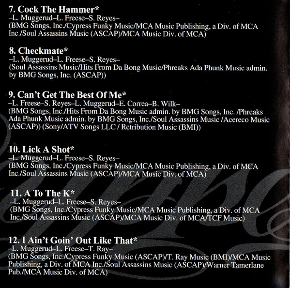 Cypress Hill - Live At The Fillmore (CD, Album)