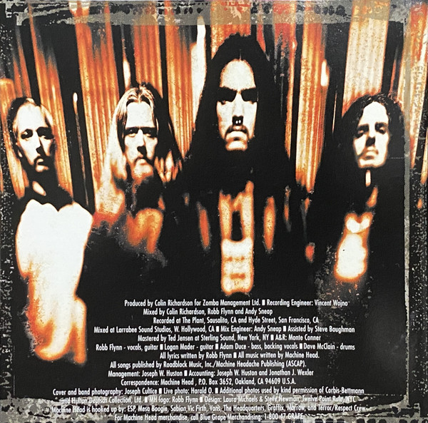 Machine Head (3) - The More Things Change... (CD, Album)