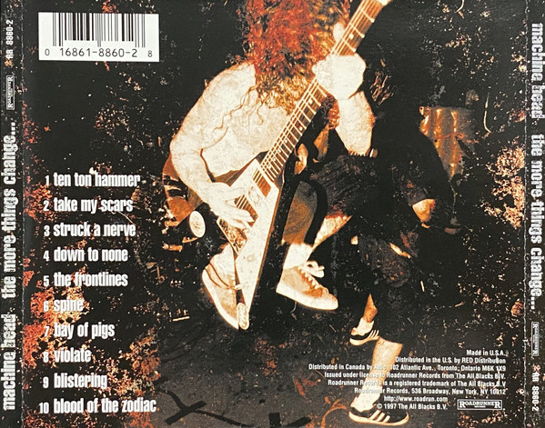 Machine Head (3) - The More Things Change... (CD, Album)