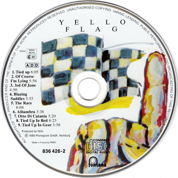 Yello - Flag (CD, Album, RP)