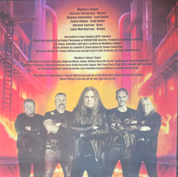 Mindless Sinner - Metal Merchants (LP, Album, Ltd)