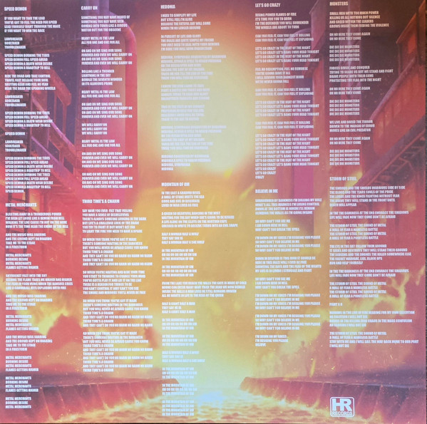 Mindless Sinner - Metal Merchants (LP, Album, Ltd)