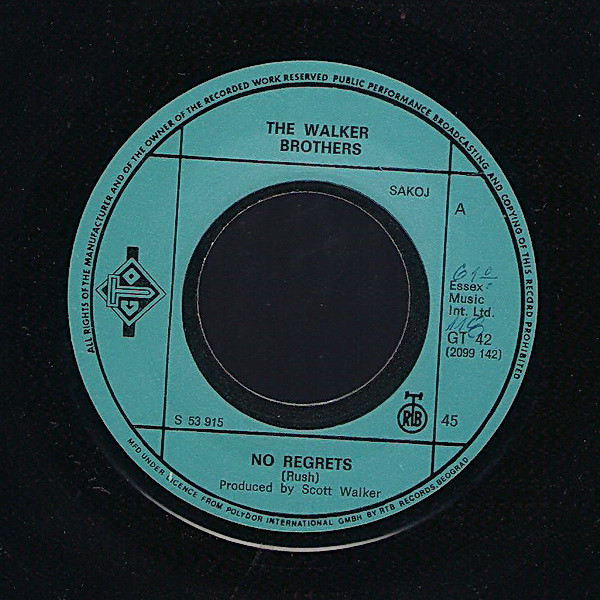 The Walker Brothers - No Regrets (7