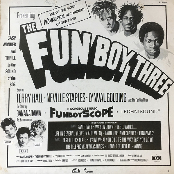 The Fun Boy Three* - The Fun Boy Three (LP, Album)