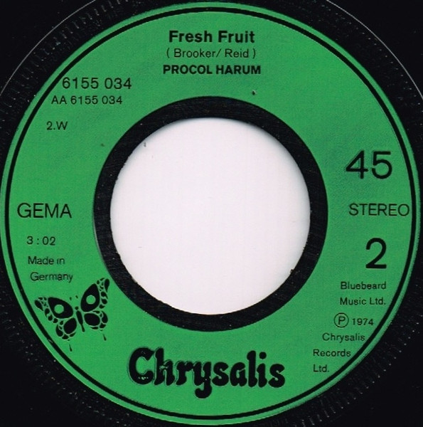Procol Harum - Beyond The Pale / Fresh Fruit (7