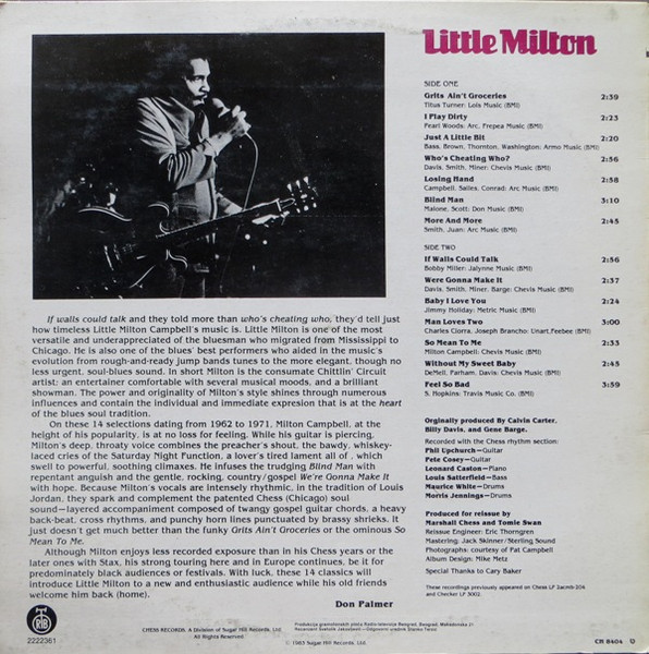 Little Milton - His Greatest Sides (LP, Comp)