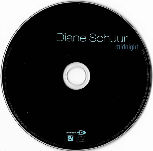 Diane Schuur - Midnight (CD, Album)