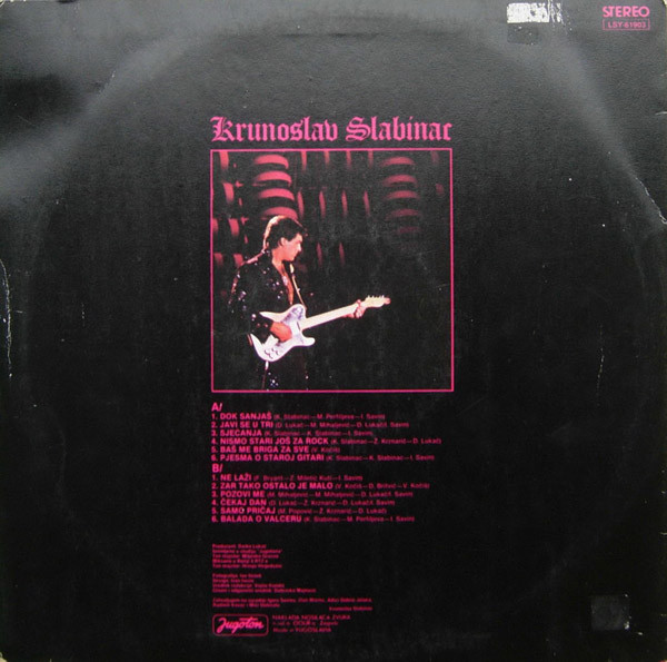 Krunoslav Slabinac* - Krunoslav Slabinac (LP, Album)
