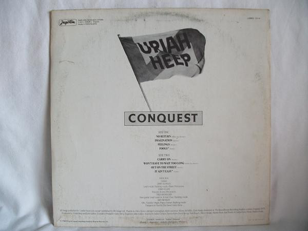 Uriah Heep - Conquest (LP, Album)