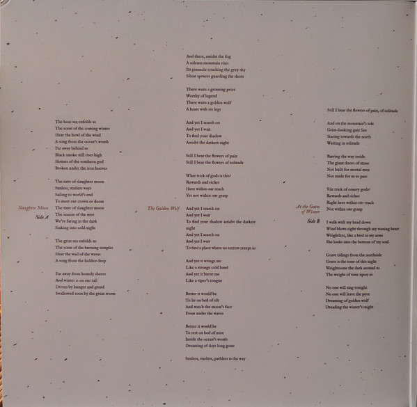 Insomnium - Winter's Gate (LP, Album, RE, 180)