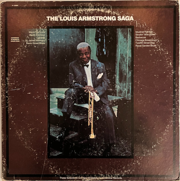 Louis Armstrong - The Louis Armstrong Saga (LP, Comp, RE)