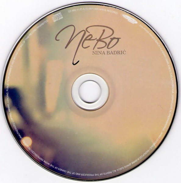 Nina Badrić - Nebo (CD, Album, Dig)