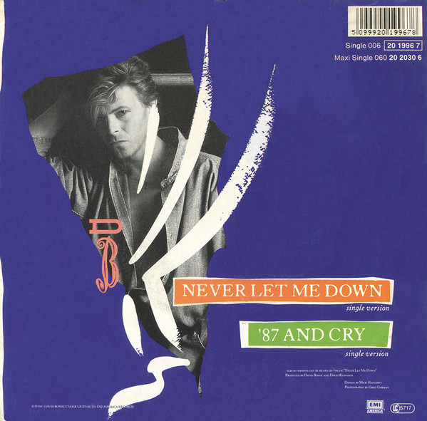 David Bowie - Never Let Me Down (Single Version) (7