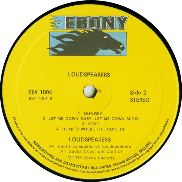 Loudspeakers - Loudspeakers (LP, Album)
